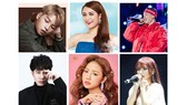 Danh sách bầu chọn MTV Việt Nam công bố gồm 6 ca sĩ: Hoàng Thùy Linh, Đức Phúc, Amee, Binz, Han Sara, Jack