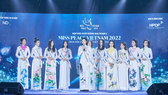 Các thí sinh tham gia cuộc thi “Hoa hậu Hòa Bình Việt Nam - Miss Peace 2022” tại TPHCM  Ảnh: Fanpage Hoa hậu Hòa Bình Việt Nam - Miss Peace 2022