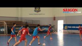 Tuyển Futsal nữ Việt Nam hăng say tập luyện