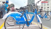 Hào hứng trải nghiệm xe đạp công cộng ở trung tâm thành phố