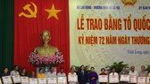 Chủ tịch Quốc hội Nguyễn Thị Kim Ngân dự lễ trao bằng Tổ quốc ghi công 