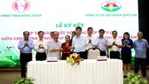 UBND tỉnh Đồng Tháp và Công ty CP Tập đoàn Quế Lâm ký hợp tác phát triển nông nghiệp hữu cơ 