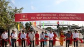 Kiên Giang: Thông xe cầu nông thôn 8 tỷ đồng ở vùng sâu Vĩnh Thuận