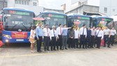 TPHCM khai trương 34 xe buýt sử dụng nhiên liệu sạch