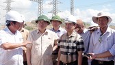 Kiểm tra tiến độ dự án Nhà máy điện mặt trời Trung Nam - Thuận Nam 450MW