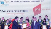 VNG nhận giải Top 50 doanh nghiệp CNTT hàng đầu Việt Nam