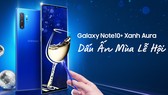 Galaxy Note10+ phiên bản màu Xanh Aura 