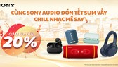Khách hàng nhận nhiều ưu đãi lớn khi mua các sản phẩm âm thanh từ Sony