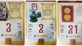 Chiêm ngưỡng 238 bảo vật quốc gia trên lịch bloc 2023