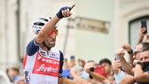 Niềm vui chiến thắng của Vincenzo Nibali