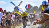 Đường đá cuội từng được đưa vào Tour de France 2018 