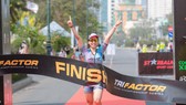 Tuyển thủ quốc gia Trà My giành chiến thắng tại đích