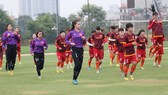 Đội nữ U19 Việt Nam đặt quyết tâm gây bất ngờ tại giải. Ảnh: VFF