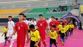 Đội U16 Việt Nam không thể vượt qua đội chủ nhà. Ảnh: VFF