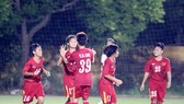 Đội U16 nữ Việt Nam khởi đầu thuận lợi. Ảnh: Đoàn Nhật