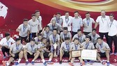 Các nhà vô địch futsal Việt Nam 2018, Thái Sơn Nam. Ảnh: ANH TRẦN