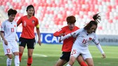 Đội tuyển nữ Việt Nam lên hạng 36 thế giới. Ảnh: Đoàn Nhật