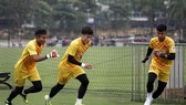 Tiến Dũng chắc suất số 1 ở đội tuyển U23 Việt Nam. Ảnh: MINH HOÀNG