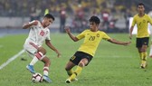 ĐT Malaysia trong trận thua 1-2 trước UAE trên sân nhà. Ảnh: AFC