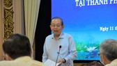 Phó Thủ tướng Thường trực Trương Hoà Bình: Chúc TPHCM sớm thắng dịch Covid-19