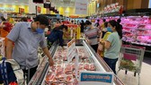 Food products for Tet holidays are diverse at Aeon Mall Tan Phu in Ho Chi Minh City. (Photo: SGGP)