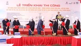 Construction of power transmission line from Lao to Vietnam started