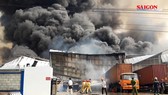 Cháy lớn tại Khu Công nghiệp Sóng Thần 2, Bình Dương