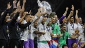Real Madrid bảo vệ thành công ngôi vô địch Champions League. Ảnh: Daily Mail