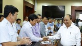 Prime Minister Nguyen Xuan Phuc in Ba Ria - Vung Tau (Source: VNA)