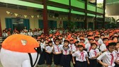 Students at Nguyen Van Thanh Primary School in HCM City’s District 12. The total number of students from kindergarten to high school in the 2020-2021 academic year in the city is expected to be more than 1.74 million. (Photo: VNS/VNA)