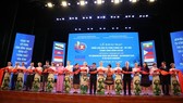 At the opening ceremony of the exhibition (Photo: SGGP)