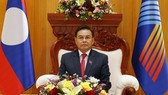 Chairman of the Lao National Assembly led by Saysomphone Phomvihane (Photo: VNA)