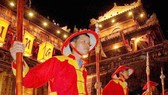 An art performance in the Imperial City of Hue