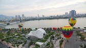The hot air balloon festival opens at the APEC Park in Da Nang City.