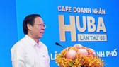 Chairman of the HCMC People’s Committee Phan Van Mai speaks at the event. (Photo: SGGP)