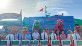 ​At the launching ceremony of Can Tho-Con Dao high speed boat service