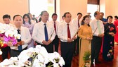 Lãnh đạo TPHCM dâng hương Chủ tịch Hồ Chí Minh tại Bảo tàng Hồ Chí Minh chi nhánh TPHCM. Ảnh: VIỆT DŨNG