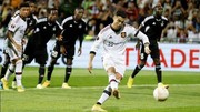 Cristiano Ronaldo đã ghi bàn lần đầu tiên trong mùa giải này từ chấm phạt đền.