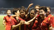 Đội tuyển nữ Việt Nam lập kỷ lục với lần thứ 8 vào tranh chung kết. Ảnh: DŨNG PHƯƠNG