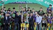 CLB Hà Nội bảo vệ thành công ngôi vô địch Cúp Quốc gia. Ảnh: MINH HOÀNG