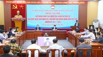 Hội nghị trực tuyến tập huấn công tác kiểm tra, giám sát bầu cử ngày 23-2