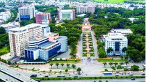 Một góc Công viên phần mềm Quang Trung