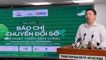 Phó Chủ tịch UBND TPHCM Dương Anh Đức  phát biểu tại tọa đàm. Ảnh: T.BA