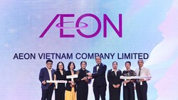 AEON Việt Nam tiếp tục là “Nơi làm việc tốt nhất châu Á 2022” 
