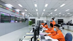 Phòng Điều khiển trung tâm Nhà máy Nhiệt điện Vĩnh Tân 2.