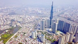 TPHCM nhìn từ trên cao. Ảnh: HOÀNG HÙNG