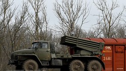 Xe quân sự của Nga triển khai tại Ukraine. Ảnh: AFP/TTXVN