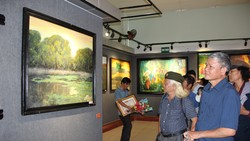 157 tác phẩm tham gia Triển lãm mỹ thuật khu vực VII tại Bình Phước
