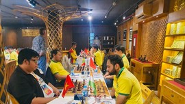 Bảo Trâm, Kim Phụng và đội cờ vua nữ Việt Nam có mặt dự Olympiad 2022 ảnh 1