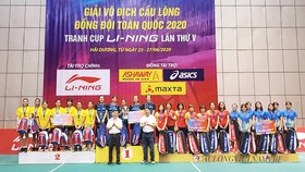 Lần đầu tiên sau 10 năm, cầu lông nữ TPHCM mới giành được HCV đồng đội.